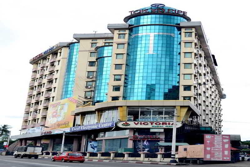 Excel Treasure Hotel Yangon Bagian luar foto